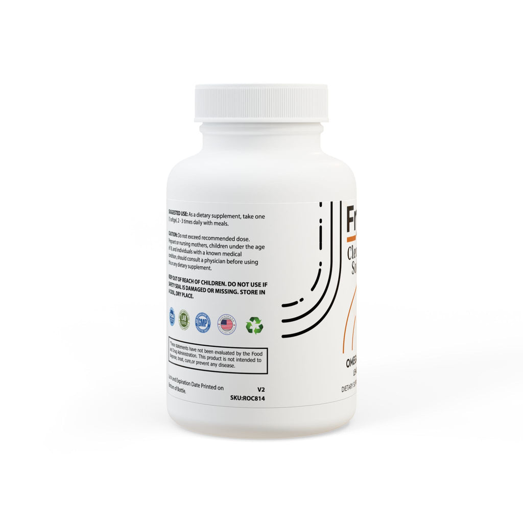 Omega 3 Fish Oil Supplement (60 Softgels)